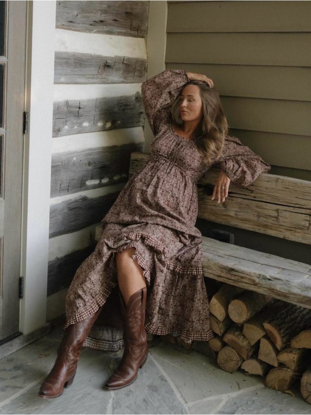 Slow Sunday Elizabeth Maxi Dress